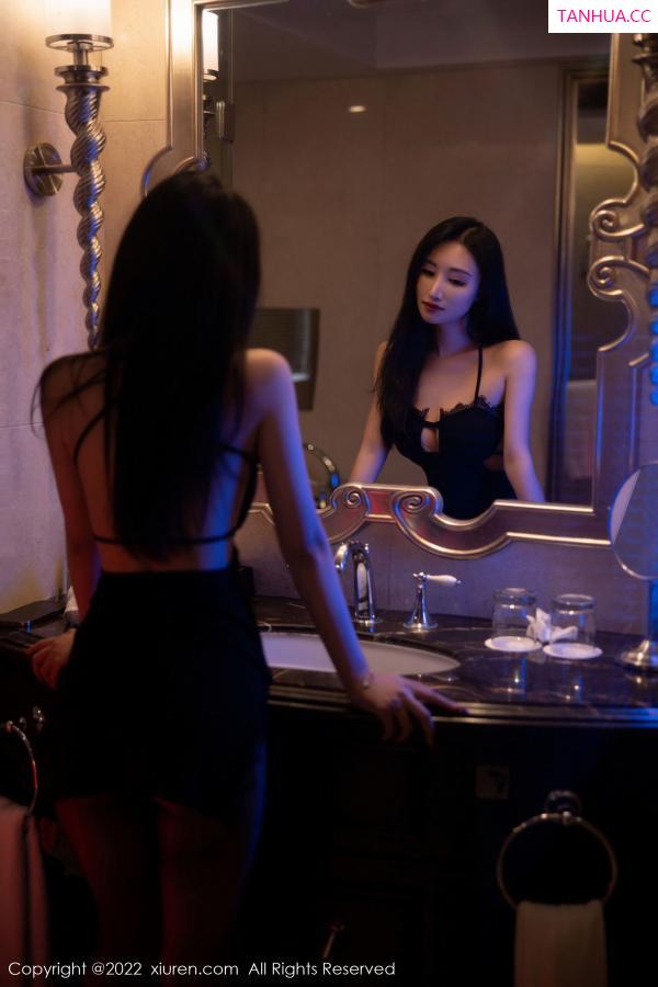   [XiuRen]高清写真图 2022.11.10 No.5833 司柠 新人黑丝第51张图片